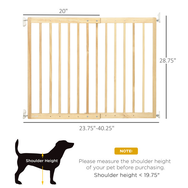 Tucker Murphy Pet™ Pressure Mounted Pet Gate Wayfair